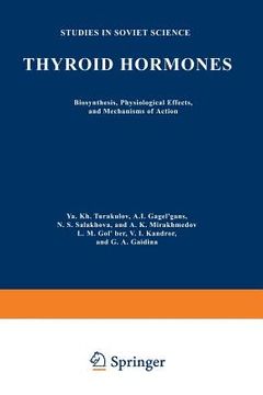 portada Thyroid Hormones: Biosynthesis, Physiological Effects, and Mechanisms of Action