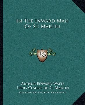 portada in the inward man of st. martin (in English)