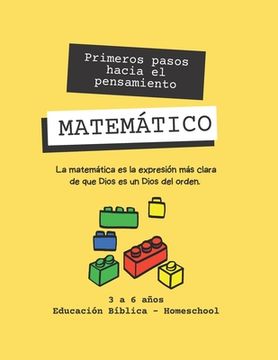 portada Primeros pasos hacia el pensamiento matemático: 3 a 6 años (in Spanish)