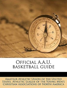 portada official a.a.u. basketball guide (en Inglés)