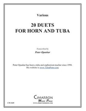 portada 20 Duets for Horn and Tuba (en Inglés)