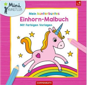 portada Mein Kunterbuntes Einhorn-Malbuch (en Alemán)