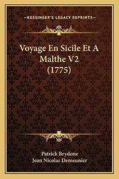 portada Voyage En Sicile Et A Malthe V2 (1775) (en Francés)