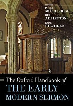 portada the oxford handbook of the early modern sermon