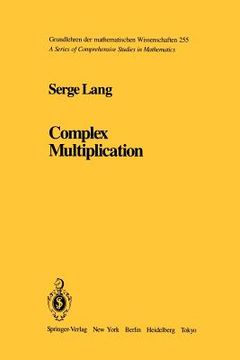 portada complex multiplication (en Inglés)