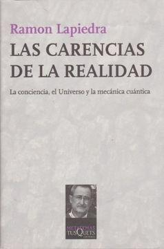 portada Las Carencias de la Realidad (in Spanish)