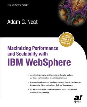 portada maximizing performance and scalability with ibm websphere (en Inglés)