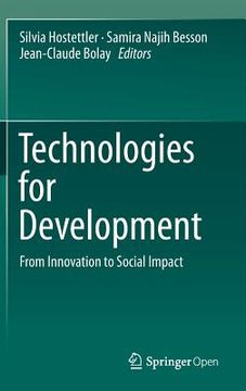 portada Technologies for Development: From Innovation to Social Impact (en Inglés)
