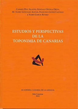 portada Estudios y Perspectivas de la Toponimia de Canarias