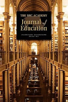 portada the brc academy journal of education: vol. 1, no. 1 (in English)