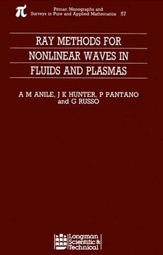 portada ray methods for nonlinear waves in fluids and plasmas