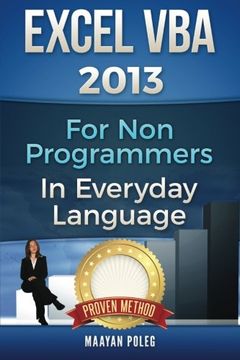 portada Excel vba 2013: For Non-Programmers (in English)