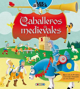 portada Caballeros Medievales- lee y Busca (in Spanish)