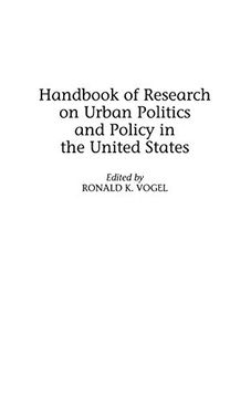 portada Handbook of Research on Urban Politics and Policy in the United States (en Inglés)