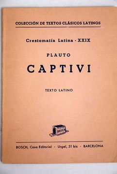 portada Captivi: texto latino