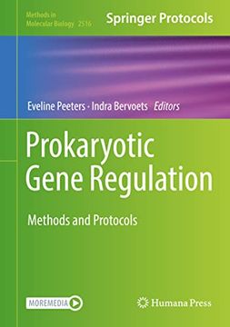 portada Prokaryotic Gene Regulation: Methods and Protocols (Methods in Molecular Biology, 2516) (en Inglés)