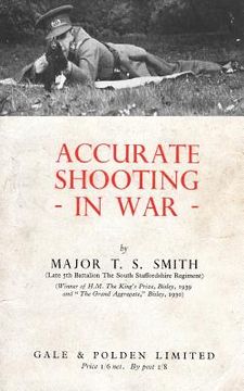 portada Accurate Shooting in War (en Inglés)