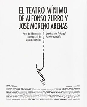 portada El Teatro Mínimo de Alfonso Zurro y José Moreno Arenas (in Spanish)