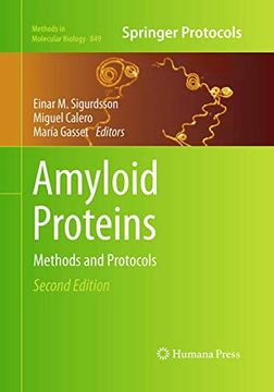 portada Amyloid Proteins: Methods and Protocols (Methods in Molecular Biology, 849) (en Inglés)