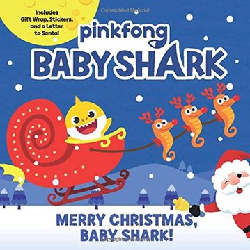 portada Baby Shark: Merry Christmas, Baby Shark! [With Stickers and Gift Wrap and a Letter to Santa] 