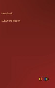 portada Kultur und Nation (in German)