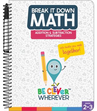 portada Break It Down Addition & Subtraction Strategies Reference Book (in English)