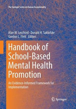 portada Handbook of School-Based Mental Health Promotion: An Evidence-Informed Framework for Implementation