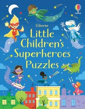 portada Little Children'S Superheroes Puzzles (Little Children'S Puzzles) 