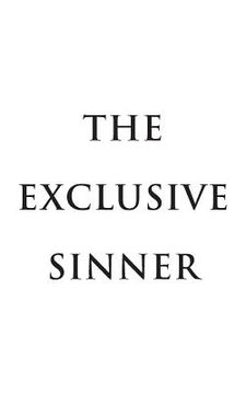 portada The Exclusive Sinner (en Inglés)