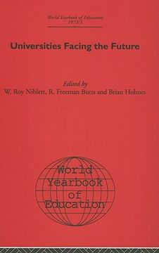 portada world yearbook of education: universities facing the future (en Inglés)