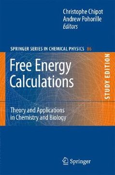 portada free energy calculations: theory and applications in chemistry and biology (en Inglés)