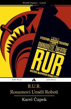 portada R.U.R.: Rosumovi Umeli Roboti (Czech Edition)