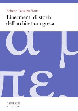 portada Lineamenti di storia dell'architettura greca (en Italiano)