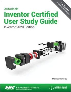 portada Autodesk Inventor Certified User Study Guide (Inventor 2020 Edition) (en Inglés)