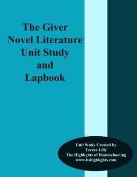 portada The Giver Novel Literature Unit Study and Lapbook