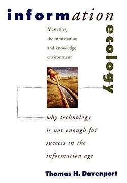 portada Information Ecology: Mastering the Information and Knowledge Environment (en Inglés)