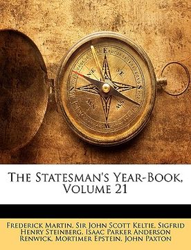 portada the statesman's year-book, volume 21 (en Inglés)