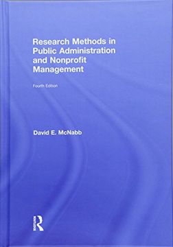 portada Research Methods in Public Administration and Nonprofit Management (in English)