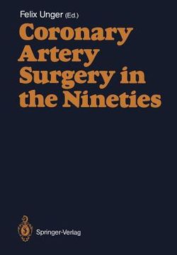portada coronary artery surgery in the nineties (en Inglés)