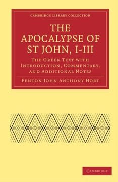 portada The Apocalypse of st John, I-Iii Paperback (Cambridge Library Collection - Biblical Studies) 