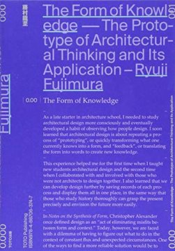 portada Ryuji Fujimura - the Form of Knowledge, the Prototype of Architectural Thinking and its Application