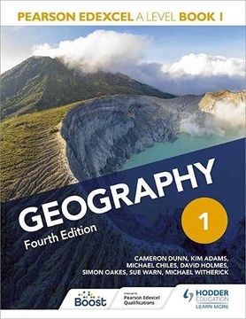 portada Pearson Edexcel a Level Geography Book 1 Fourth Edition (in English)