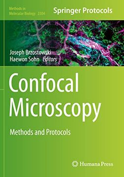 portada Confocal Microscopy: Methods and Protocols (Methods in Molecular Biology)