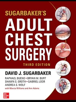 portada Sugarbaker's Adult Chest Surgery, 3rd Edition (en Inglés)