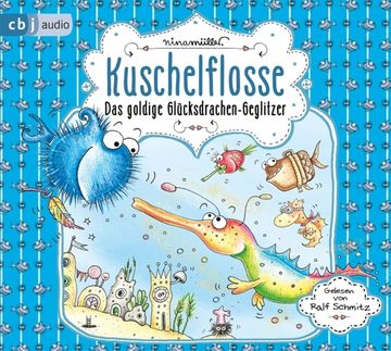 portada Kuschelflosse - das Goldige Glücksdrachen-Geglitzer (en Alemán)