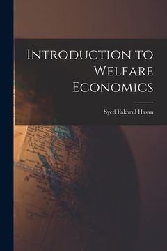 portada Introduction to Welfare Economics (in English)