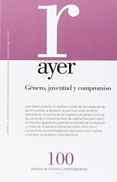 portada GÉNERO, JUVENTUD Y COMPROMISO