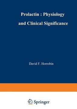 portada prolactin: physiology and clinical significance (en Inglés)