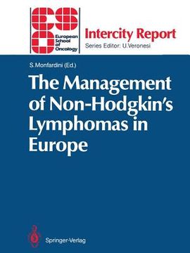 portada the management of non-hodgkin's lymphomas in europe (in English)