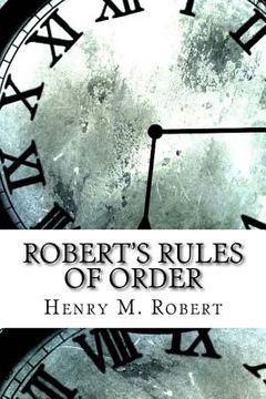 portada Robert's Rules of Order 